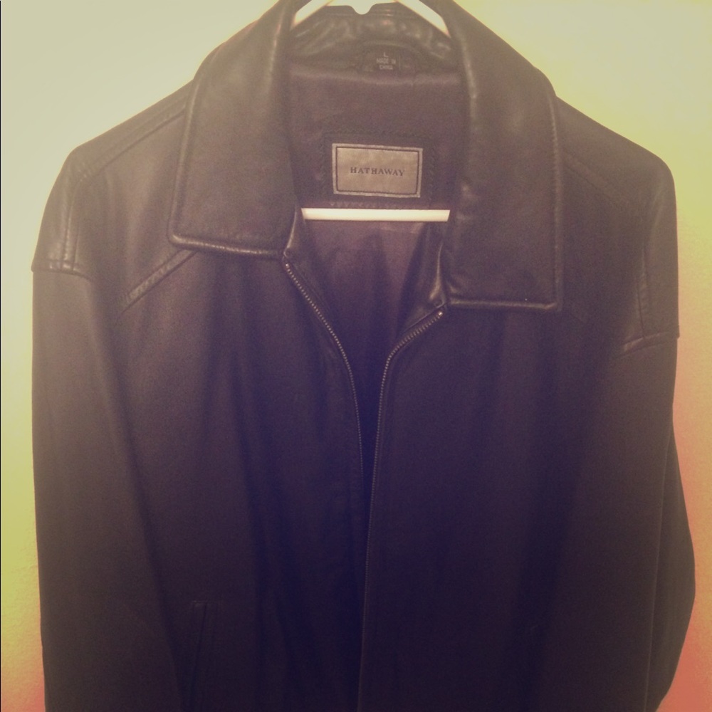Leather jacket